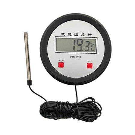 Digitale temperatursensorer digitale termometre for industriell bruk med lang probe, brukervennlig betjening