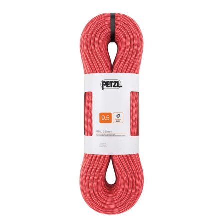 Petzl Arial 9.5mm 80m Mountaineering equipment Red 80M
