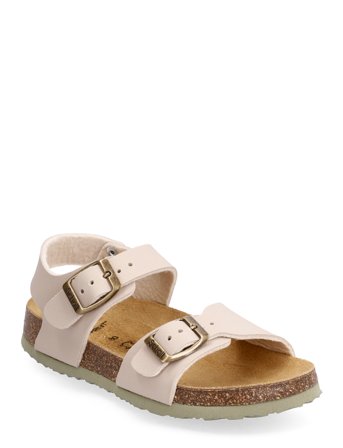 Sl Shark 2.0 Pu Leather Beige Shoes Summer Shoes Sandals Beige Scholl*Betinget Tilbud