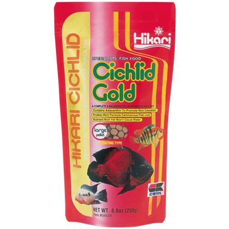 Hikari - Cichlid Gold Red Large 250 g - Akvaristikk - Fiskefôr & fiskemat - Fôrpellets & sticks - ZOO.no