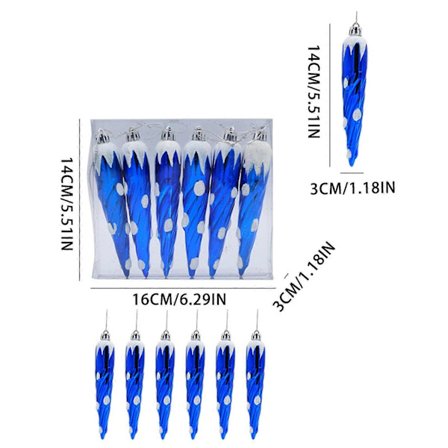 Jacenvly Utomhus Juldekorationer Rea Elektroplätering Handmålade Julkulor Juldekoration Julklappar Heminredning