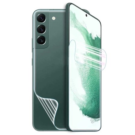 2-pack Galaxy S21 Vis film + beskyttende film til ryg