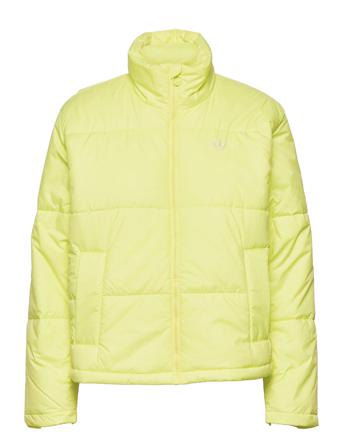 Short Puffer Jacket W Yellow Adidas Originals
