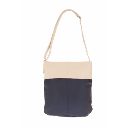 Zwei Zwei Mademoiselle M14 blue/white Hvid, Dame Håndtasker, Størrelse: ONE Size