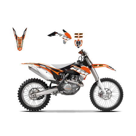 Dekalkit Blackbird Dream 3 - KTM 500 EXC-F SIX DAYS 2013-2013