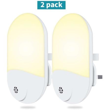 2 LED-yövalon sarja, Versailles automaattinen yövalo hämäräanturilla