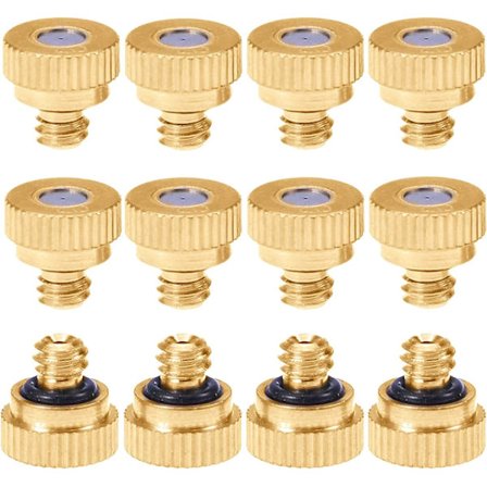 20 kpl Messinki Sumutussuuttimet 0,4 mm Kastelu Sumutussuuttimet Kastelu Suihkut Puutarhan Kasteluun