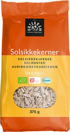 Urtekram Solsikkekerner Ø 500 g, Helse & Madvarer, Kerner & Frø, Kerner