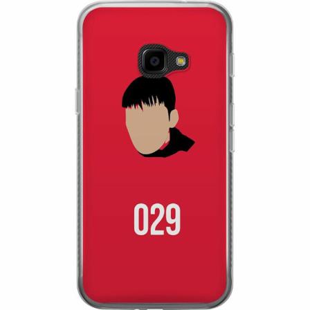 Samsung Galaxy Xcover 4 Genomskinligt Skal Squid Game