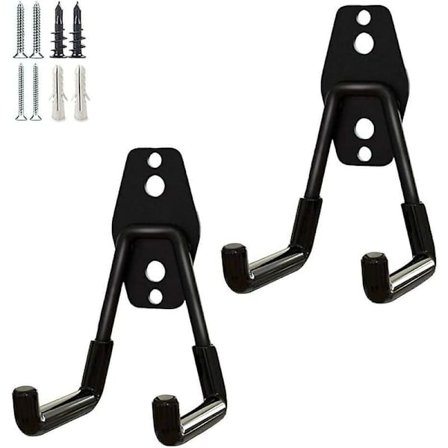 Håndklædeholder 2-pak Værktøjskroge Garageopbevaring, Haveredskabsorganisator