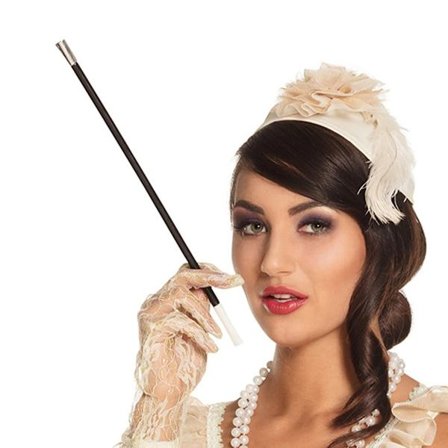 Cigarettmunstycke 34 cm Maskerad