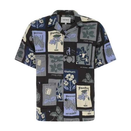 Carhartt Wip Shirt 4G , Zwart , Heren , Maat: M