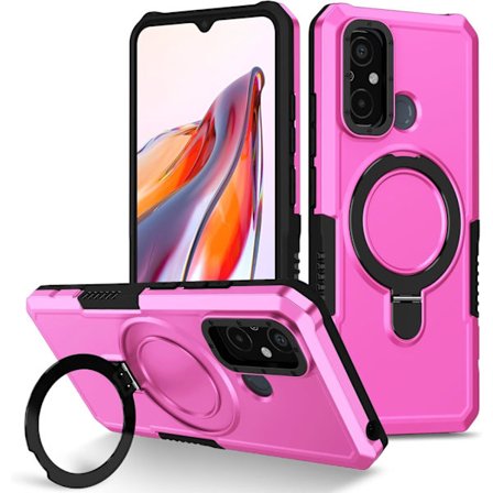 Telefoncover - Xiaomi Redmi 12c - Stødsikkert - Indbygget stativ - 8 farver