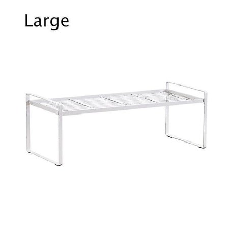 Køkken Opvaskestativ Stativ Rustfrit Tørring Opbevaring Organizer