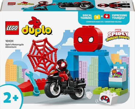 Lego Duplo Marvel Spins Motorcykeleventyr Sæt 10424, Børn & Forældre, Motorik & Bevægelse, Klodser Og Stabletårne