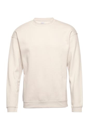 Jorbrink Sweat Crew Neck Sweatshirt Trøje Beige Jack & J S