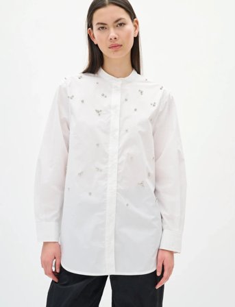 InWear Dallasiw Embellished Shirt - White - 38