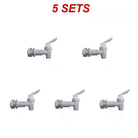 1/2 stk. Vinventil Vanndispenser Bryterkran Glass Vinflaske Plastkran Krukke Vinfat Vanntank Kran med Filter