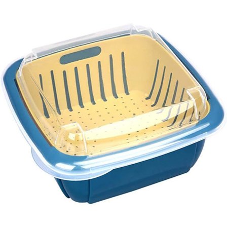 Avløpskurv. Vaskekurv Kjøkken Fortykket Dobbeltlags Avløpskurv med L