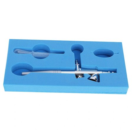 Airbrush-sett Keramisk kunstverktøy DIY Spraymaling Modell Blekkstråle Rett Enkelvirkende G-136 Hulldiameter 0,3 mm