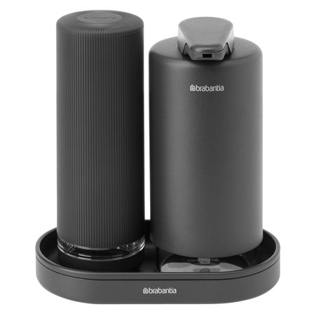 Brabantia SinkStyle tvål- och diskmedelspump, grå | Fler produkter > Städning & Diskning | Bagaren och Kocken