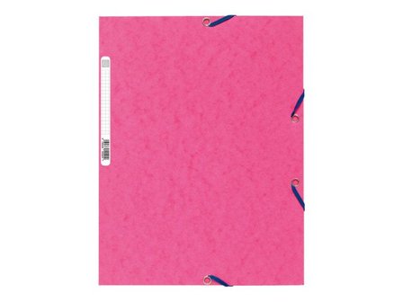 Exacompta Gummibandsmapp Nature Future 3-klaff A4 rosa - Lyreco - Kontorsmaterial - Mappar och plastfickor - Gummibandsmappar 3-klaff - Kartong