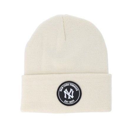 Nike MLB - White cuff Beanie - New York Yankees Utility Natural Cuff @ Hatstore