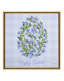 Perlenstickerei Osterglocke - Abris Art