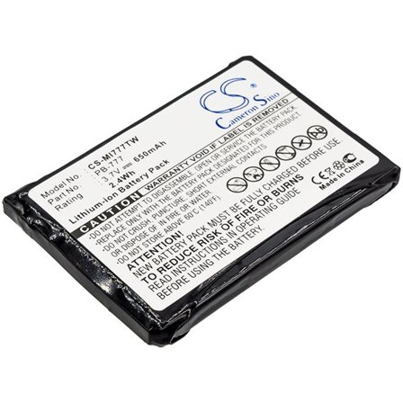 Batteri for Toveis-radio for Midland 777, PMR446+