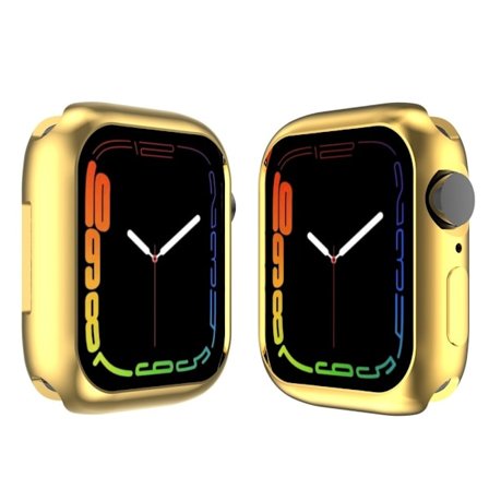 Enkelt TPU-skal för Apple Watch (45 mm) - Guld