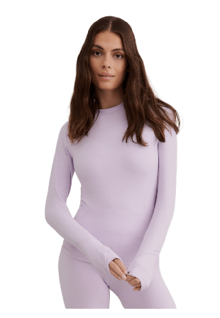 aim'n Baselayer Long Sleeve Top Träningskläder Dam Lila M