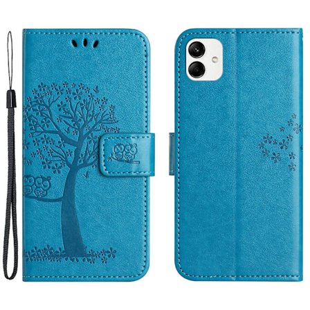 For Motorola Moto G54 5G Cover Ugletræ Imprimeret PU Læder Wallet Telefon Case (FMY)