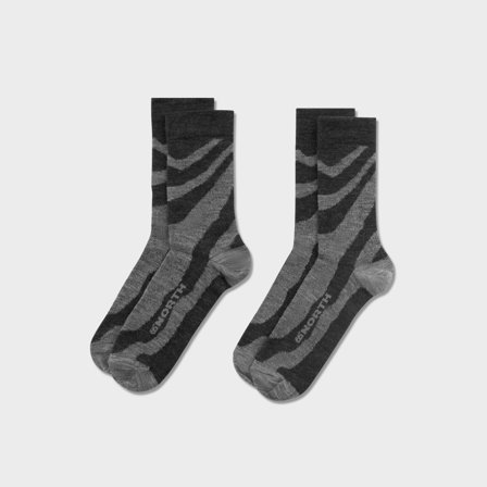 66 North men's Spillir Crew Socks Accessories - Black - M