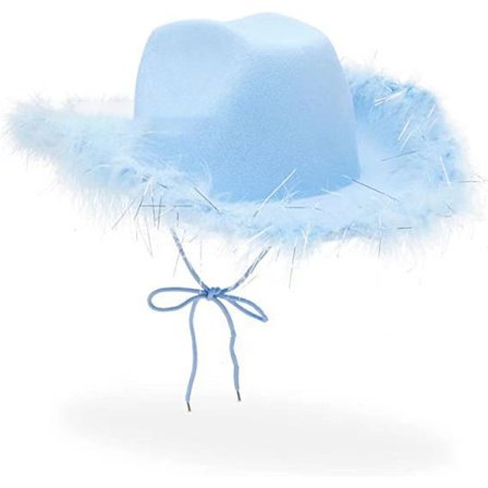 Feather Cowboy Hat Cowgirl Hat