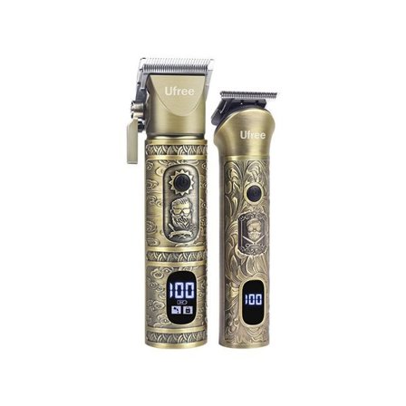 Ufree grooming-kit med trådlös klippare och flera tillbehör