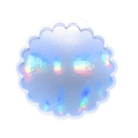 Silikon Kopp Matta Form Rund Fancy Spets Epoxiharts Formar Gör-det-själv Konst