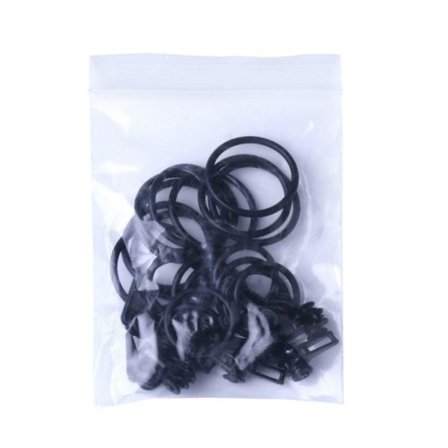 10stk Fiskekrok Sikker Holder SORT