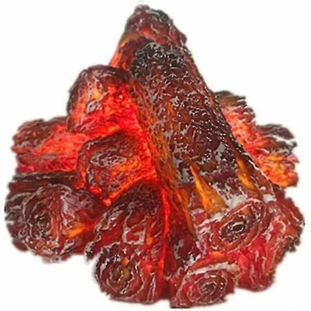 Kryc - Flamless Fireplace Lamp, Artificial LED Fireplace with Realistic Fire, Suitable for Holidays, Home, Christmas Decoration