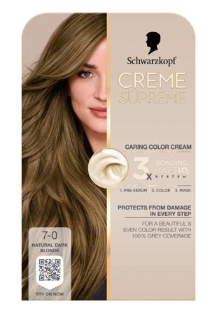 Schwarzkopf Creme Supreme Hårfärg Dam Gul 1 ST