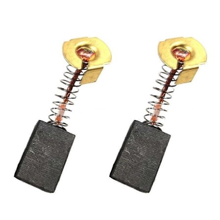2 stk. Kulbørster 5140033-19 til DW745 DWE7480 DWE7490X DWE7491RS Bordsave Kulbørster Strømværktøjstilbehør