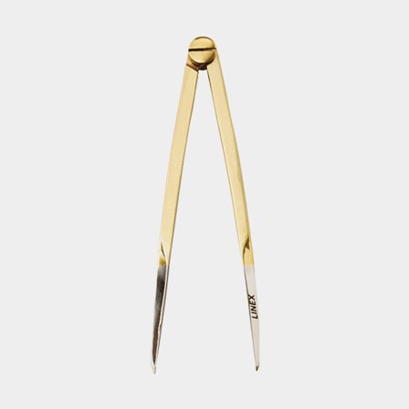 Compás Linex 82001, latón & acero inoxidable, 152 mm