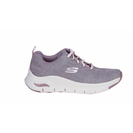 Skechers, Arch Fit Comfy Wave Sneakers Grijs, Dames, Maat:38 EU