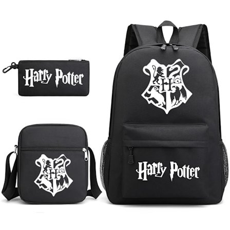 Harry Potter School of Witchcraft Student Ryggsäck En svart