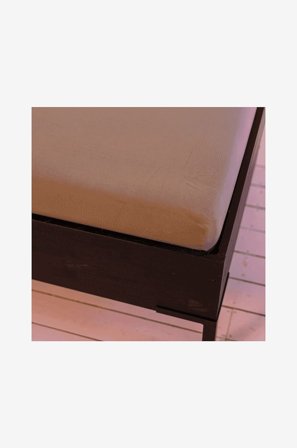 Kayori - Faconsyet lagen - Saiko - Beige - Faconsyede lagner - 140X200 - Fra Homeroom