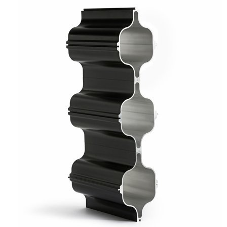 Born in sweden Hex vinholder, 3-pack, svart