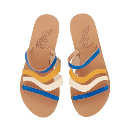Ancient Greek Sandaler Sandaler blå, Dam, Dam, Storlek: 38 EU