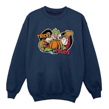 Disney Pojkar Bus eller Godis Ursula Skurkar Sweatshirt 5-6 År