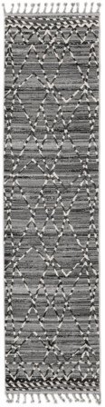 Nuri 80X300 Small Grey Runner Rug