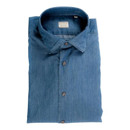 Xacus, 81754.941/Bc 819 Shirt Blauw, Heren, Maat:L