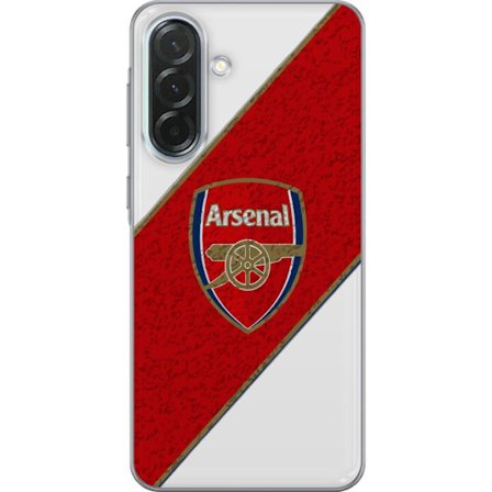 Kompatibelt Mobilskal till Samsung Samsung Galaxy A36 Moschino Toy teddybjörn med enkel tecknad design, brun björn med vit tröja och tydlig logotyp